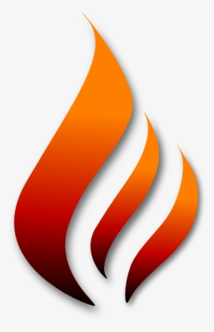 Flames Clipart Rocket - Stylized Fire Png