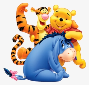 Cute Winnie The Pooh Drawings - Baby Pooh And Eeyore - 678x472 PNG ...