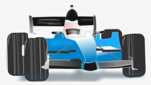 Free Vector Race Car Blue - Race Car Png Free