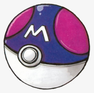 Rg Master Ball From The Official Artwork Set For Pokemon - Bulbapedia