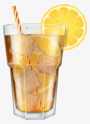 Orange Juice Cocktail Iced - Ice Juice Png