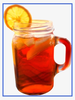 Amazing For U Pitcher Png Clip Art - Mason Jar Ice Tea