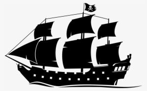 Peter Pan Ship Png - Black Pearl Ship Clipart