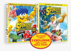 Spongebob And His Friends Are Back And Like You've - Spongebob Movie Sponge Out Of Water Blu Ray 3d