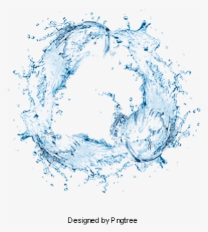 Round Splash Border, Splash Clipart, Round, Spray Png - Soo Ae Collagen Essence Mask Deep Sea Water - 5 Count