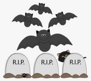 Graveyard Clipart Cute Halloween Cat - Trick Or Treat Worksheet