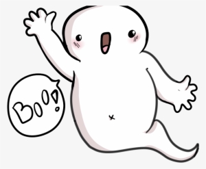 I'm Looking For A Drawing Of A Cute Ghost - Cute Ghost Drawing Png