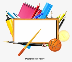 Background Of School Supplies, School Clipart, Ppt, - School