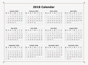Clipart Free Download June 2018 Calendar Clipart - Portable Network Graphics