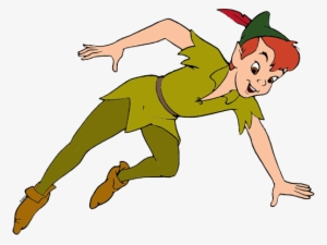 Peter Pan Standing With His Shadow Peter Pan Flying - Peter Pan Characters