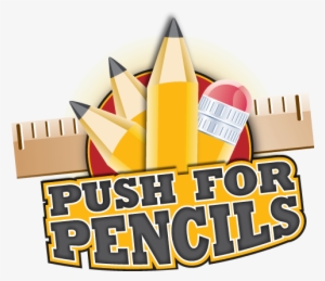 Pushforpencil Loblack - School Supply Store Logo