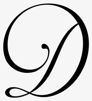 Svg - D Monogram