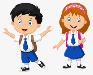 School Essentials - Cartoon School Boy Png