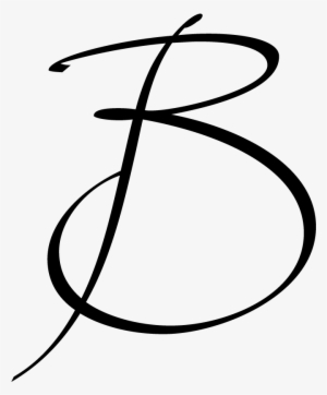 Svg - Monogram Letter B Png