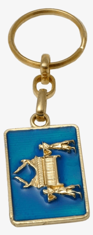 Key-ring With Image Of The Ark Of The Covenant - Ark Of The Covenant Keychain