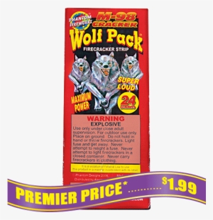 M-98 Wolf Pack Firecracker - Wolf Pack Fireworks