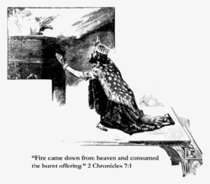 Solomon Worships - King On His Knees