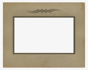 Old Frame And Mat "png File" - Instant Camera