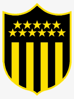 Escudo Club Atletico Penarol Con Borde Amarillo - Club Atletico Penarol Escudo
