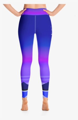 Yoga Pants 01 Ssbd Logo White Mockup Back White