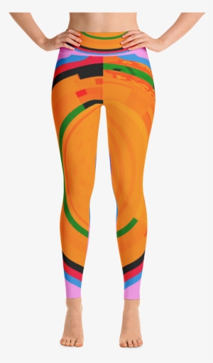 Lines Around Yoga Leggings