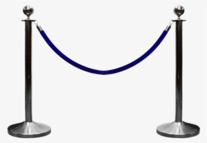 Rope & Post Barrier - Rope And Post