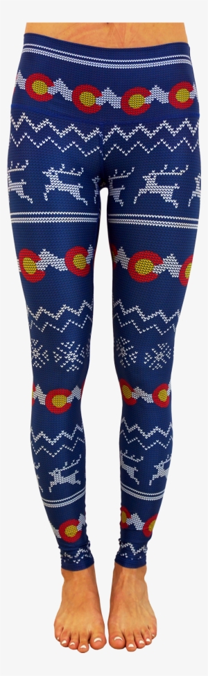 Colorado Ugly Sweater Yoga Pants - Colorado