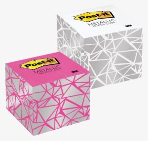 Post-it® Notes Geometric Cubes - Post-it Adhesive Note
