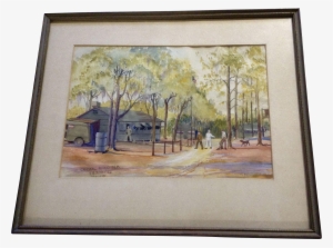 F B Mitchell, Crystal River Florida Watercolor Works - Painting