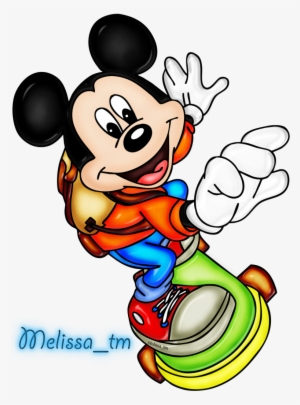 Mickey Mouse Png, Disney Mickey, Walt Disney, Michey - Mickey Mouse On Skateboard