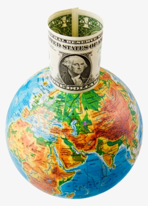 Globe With Dollar Png Image - Coin Pngpix