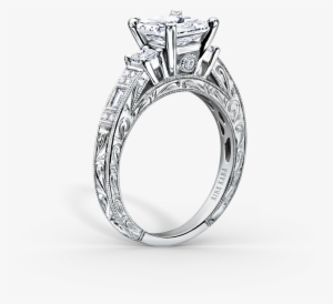 Charlotte Platinum Engagement Ring K - Engagement Rings For Women