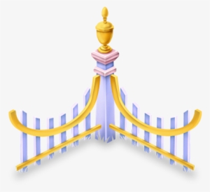 Blue Fence - Pencil Fence Hay Day