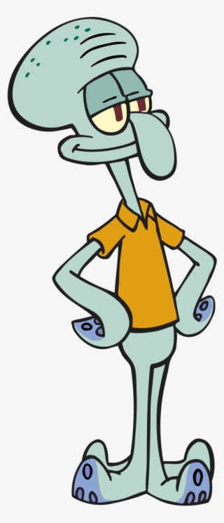 Also Squidward - Carlos Bob L Éponge - 422x896 PNG Download - PNGkit