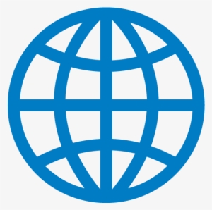 Web Png Jpg Transparent Stock - Website Icon Blue Png
