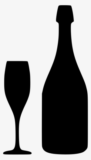 Champagne Bottle - - Svg Free Wine Bottle Svg