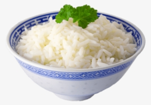 Rice On White Background