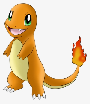 #004 Charmander By Icedragon300 - Pokemon Charmander Png