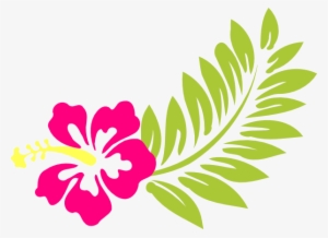 37 Watercolor Hibiscus Flowers, Coral Vines, Butterflies, - Pink Hibiscus Clip Art