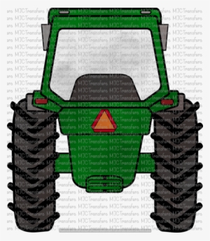 Green Tractor - Watercolor Painting