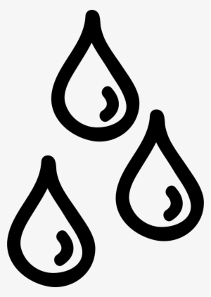 Water Drops Hand Drawn Outlines Comments - Water Drops Outline Png