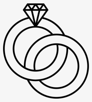 Ring Drawing Wedding Band - Cincin Pernikahan Vektor