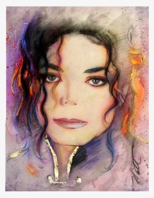 Portrait In Gold 792×792 Pixels - Michael Jackson