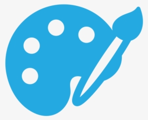 Paleta De Pintura Blanco Y Negro