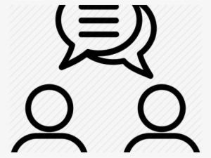 Icon Two People Talking