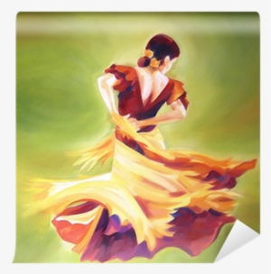 Flamenco Dancer Greeting Card