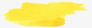 Free Download - Yellow Brush Stroke Png
