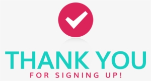 Thank-you - Thank You For Signing Up