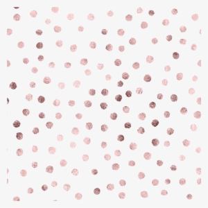 Rose Gold Dots Pattern