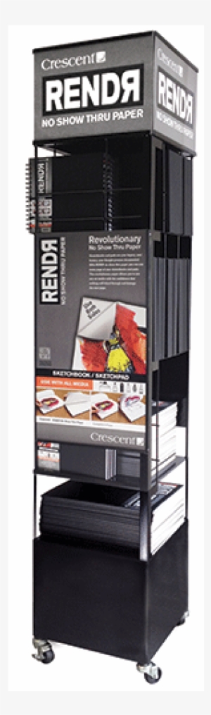 Pop Displays - Alvin C12-00014 All Media No Show Thru Paper Display